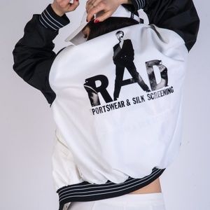 Vintage Graphic RAD Bomber Jacket